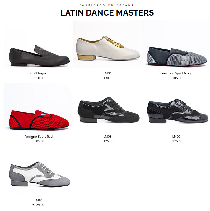 Zapatos bailes de salón de mujer. Marca Reina Latin Dance Masters