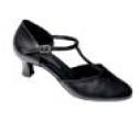 Zapatos de baile de Mujer - Modelo PD112 Piel Negra